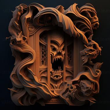 3D модель Страшна історія хіта в особняку Литвіка (STL)